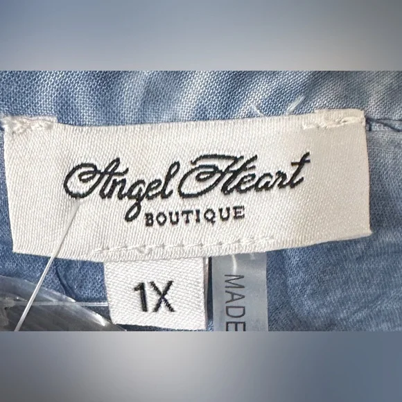 Angel Heart Boutique embroidered tunic dress - Picture 5 of 8